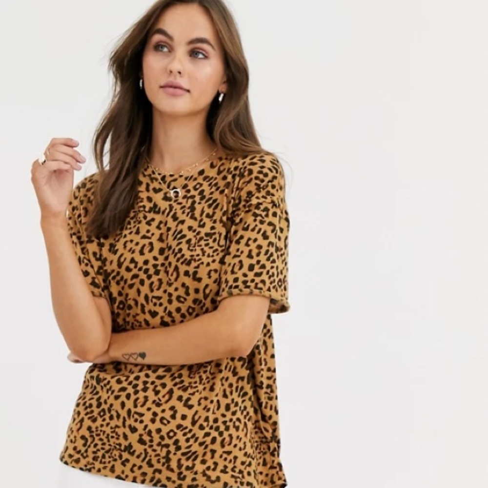 We the Free / Free People Cheetah Clarity Tee
